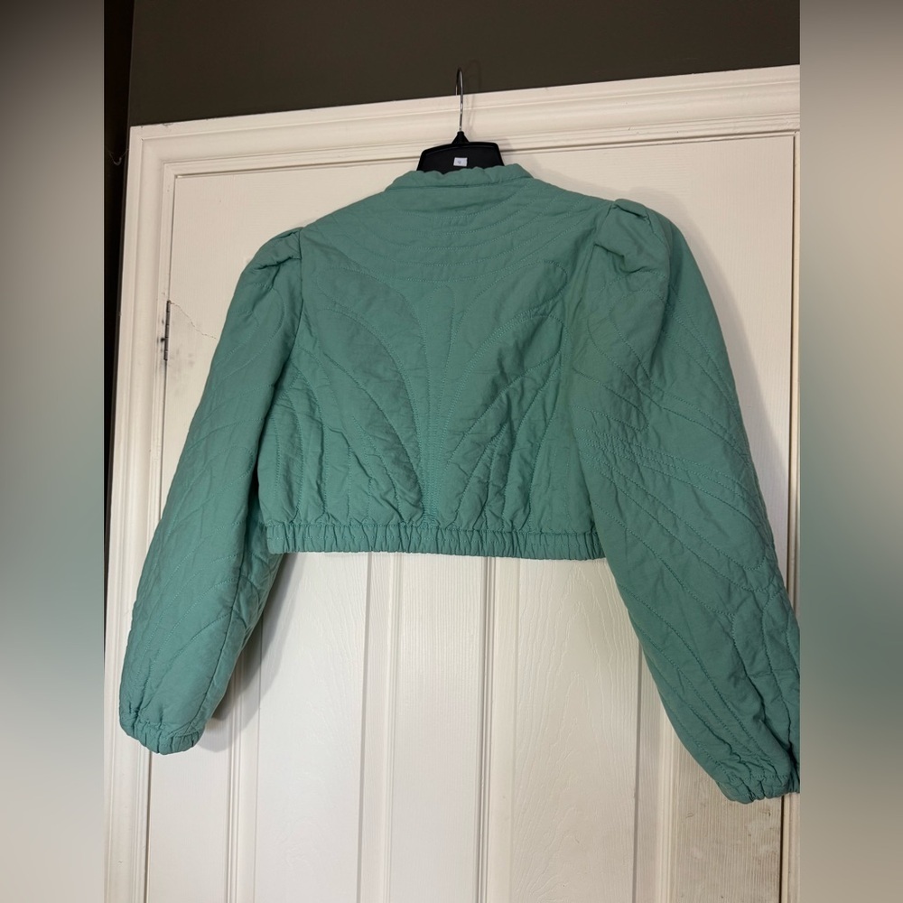 MOTHER The Rough Puff Reading Tea Leaves Jacket NWT - Picture 4 of 8